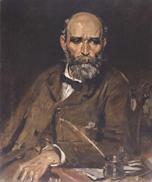 Sir William Orpen Michael Davitt MP Norge oil painting art